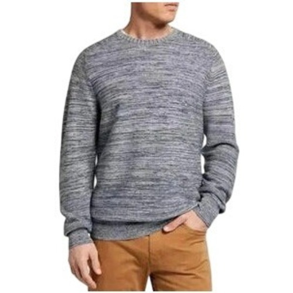 Peter Millar Blue Wool Linen Blend Crown Cool Crewneck Sweater Size‎ XXL